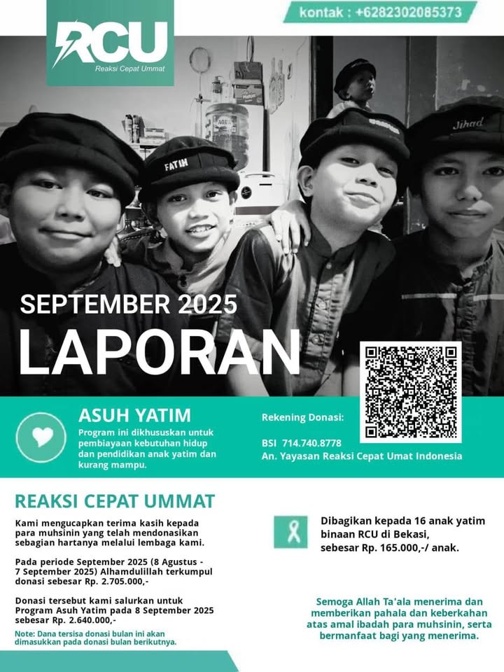 Laporan – September 2025